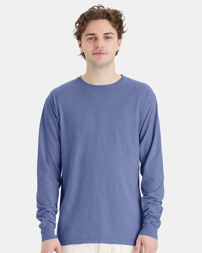 Unisex Garment-Dyed Long Sleeve T-Shirt - GDH200