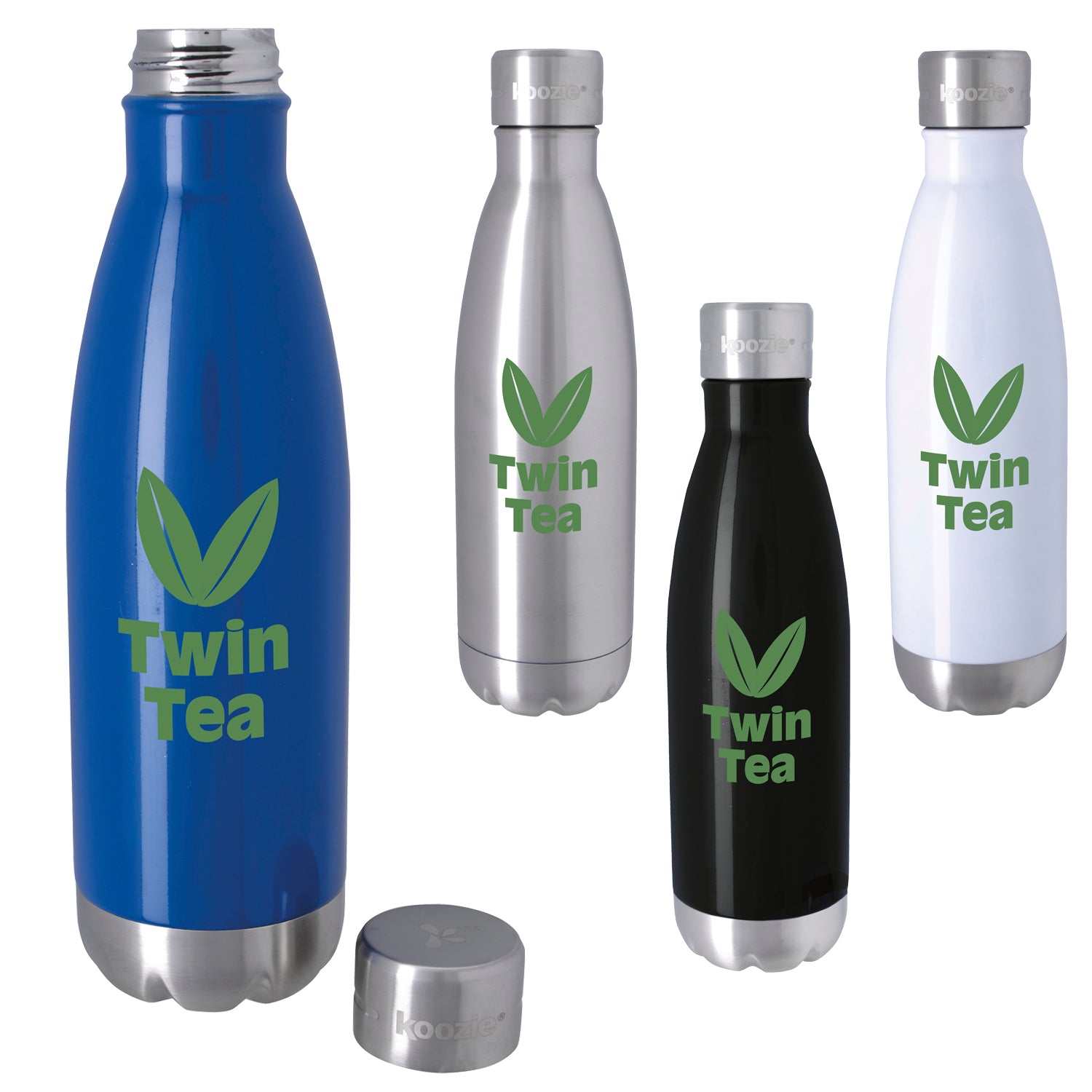 Black Koozie® Stainless Steel Bottle - 18 oz.