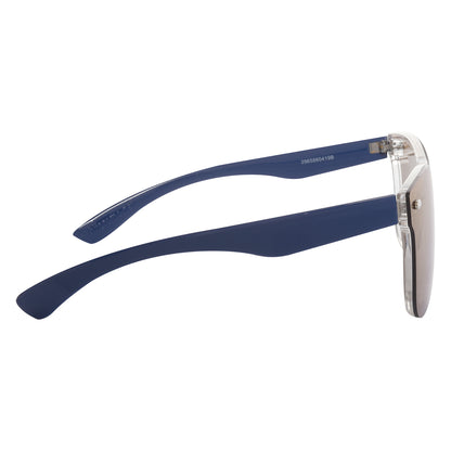 BLUE Outrider Mirrored Malibu Sunglasses