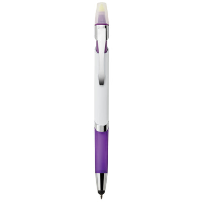Cynthia 3-in-1 ballpoint pen/stylus/highlighter