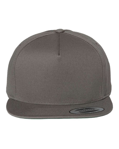 Five-Panel Cotton Twill Snapback Cap - 6007