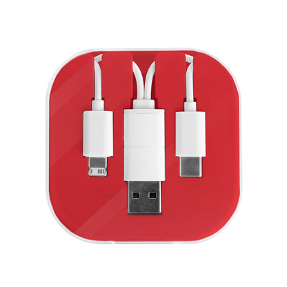 3-In-1 Charging Cable With Phone Stand 2.0