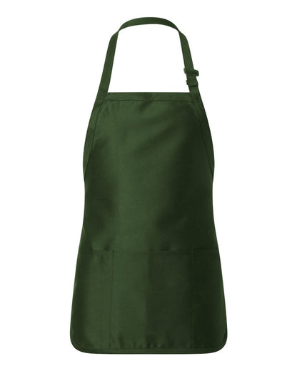 Full-Length Apron with Pouch Pocket - Q4250