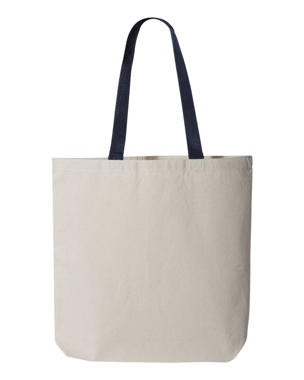11L Canvas Tote with Contrast-Color Handles - Q4400