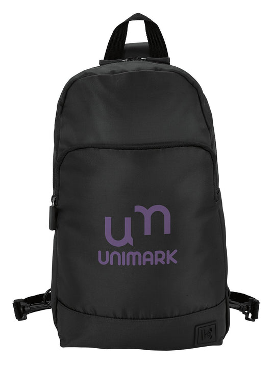 Front View of Black KAPSTON® Town Square Slingpack