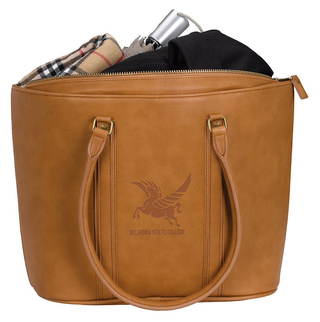 Front View of Black KAPSTON® Natisino Tote