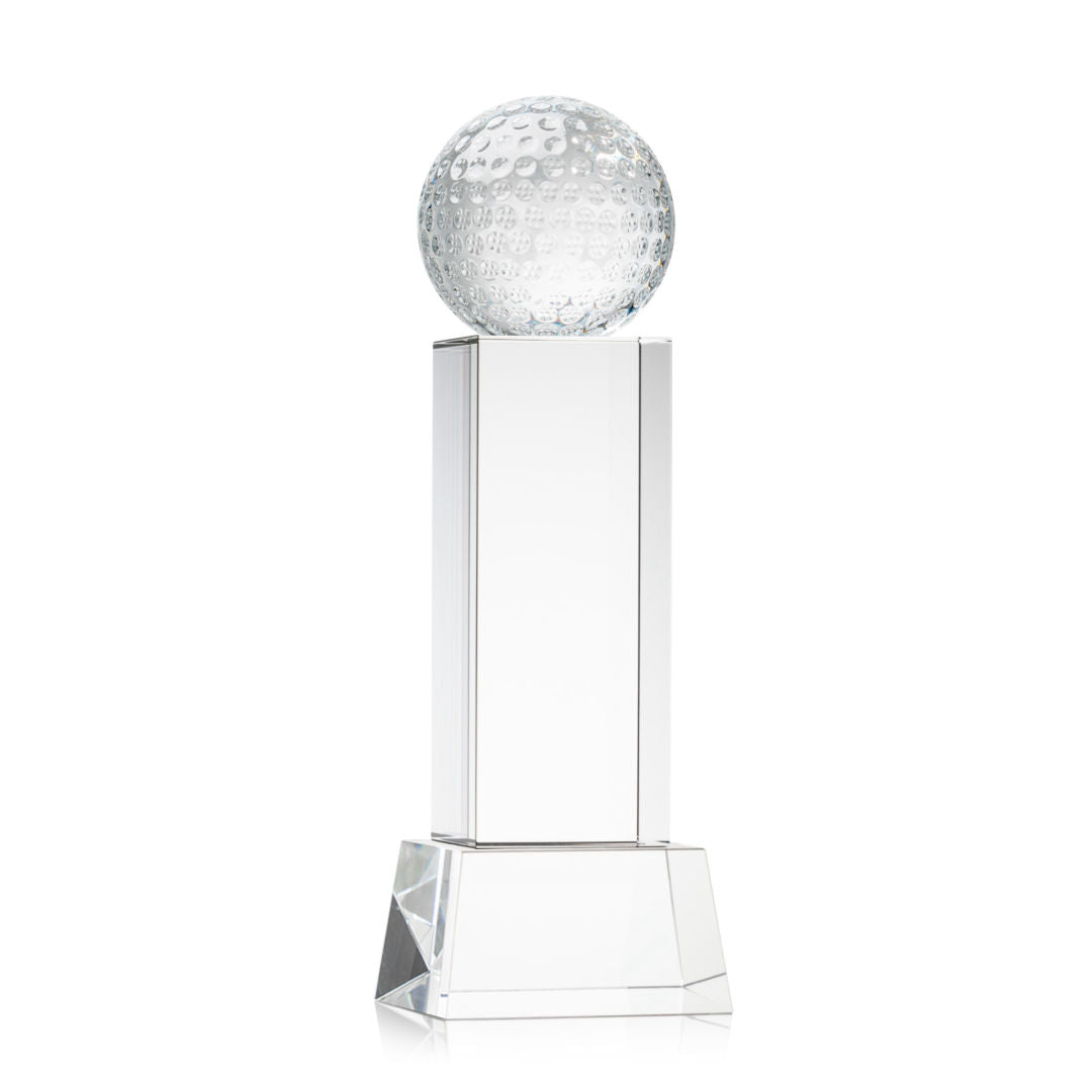 Golf Ball Award on Belcroft Base - Clear