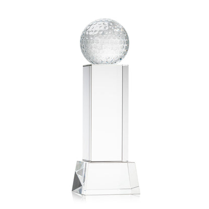 Golf Ball Award on Belcroft Base - Clear