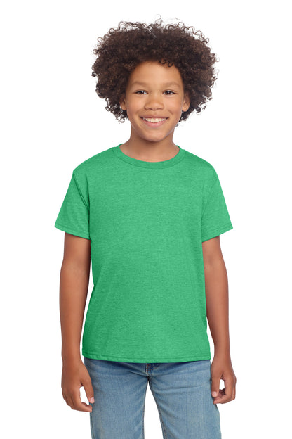 SanMar 64000B_heatheririshgreen_model_front.jpg
