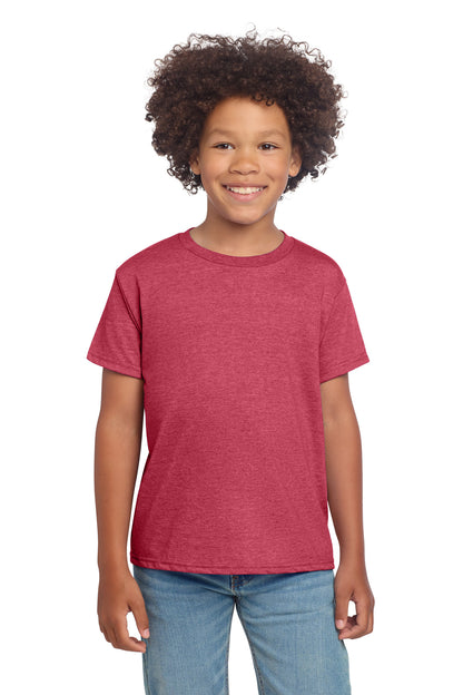 SanMar 64000B_heatherred_model_front.jpg