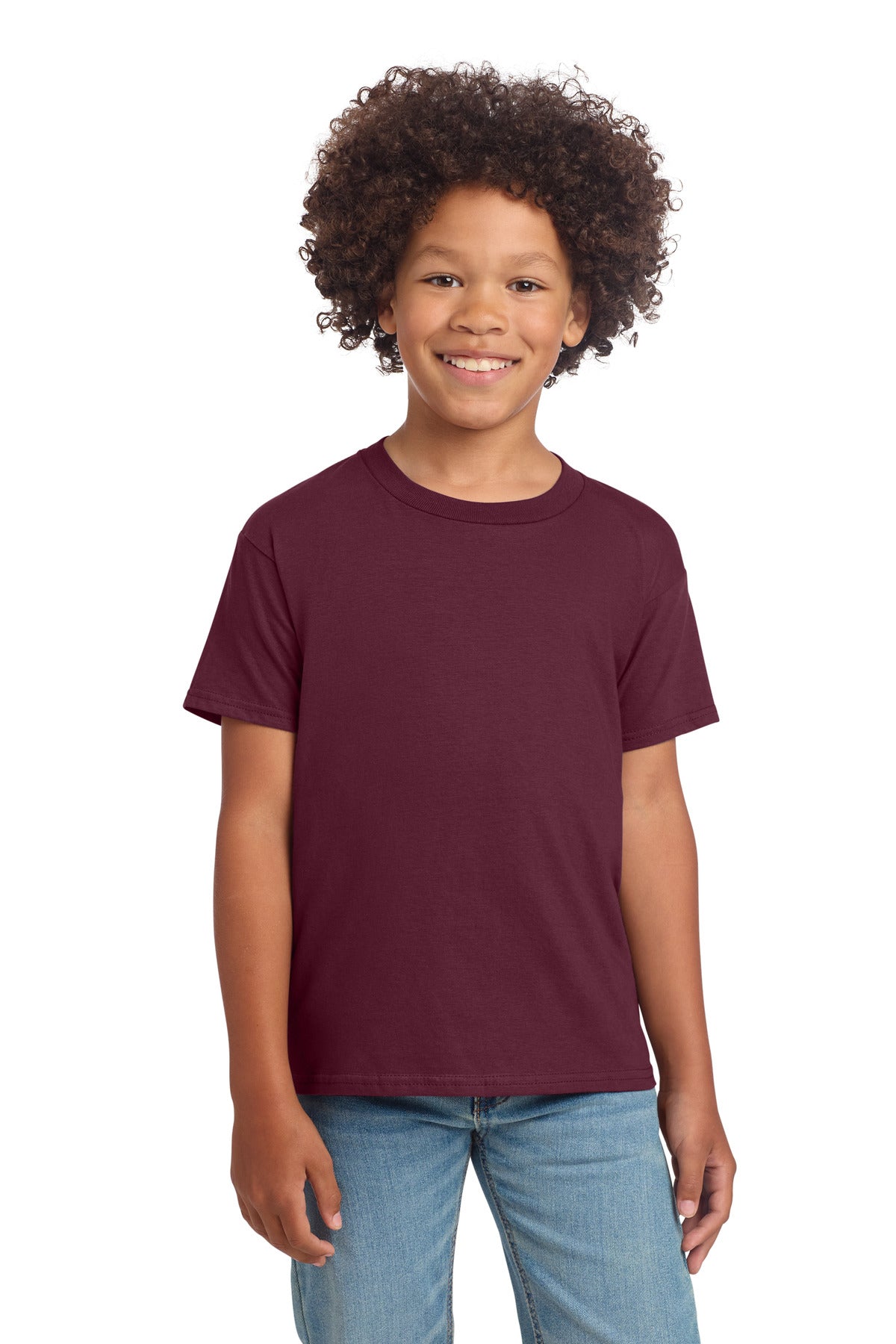 SanMar 64000B_maroon_model_front.jpg