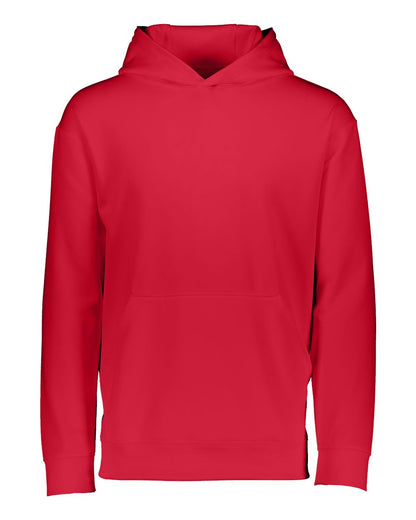 Youth Wicking Fleece Hooded Sweatshirt - 5506