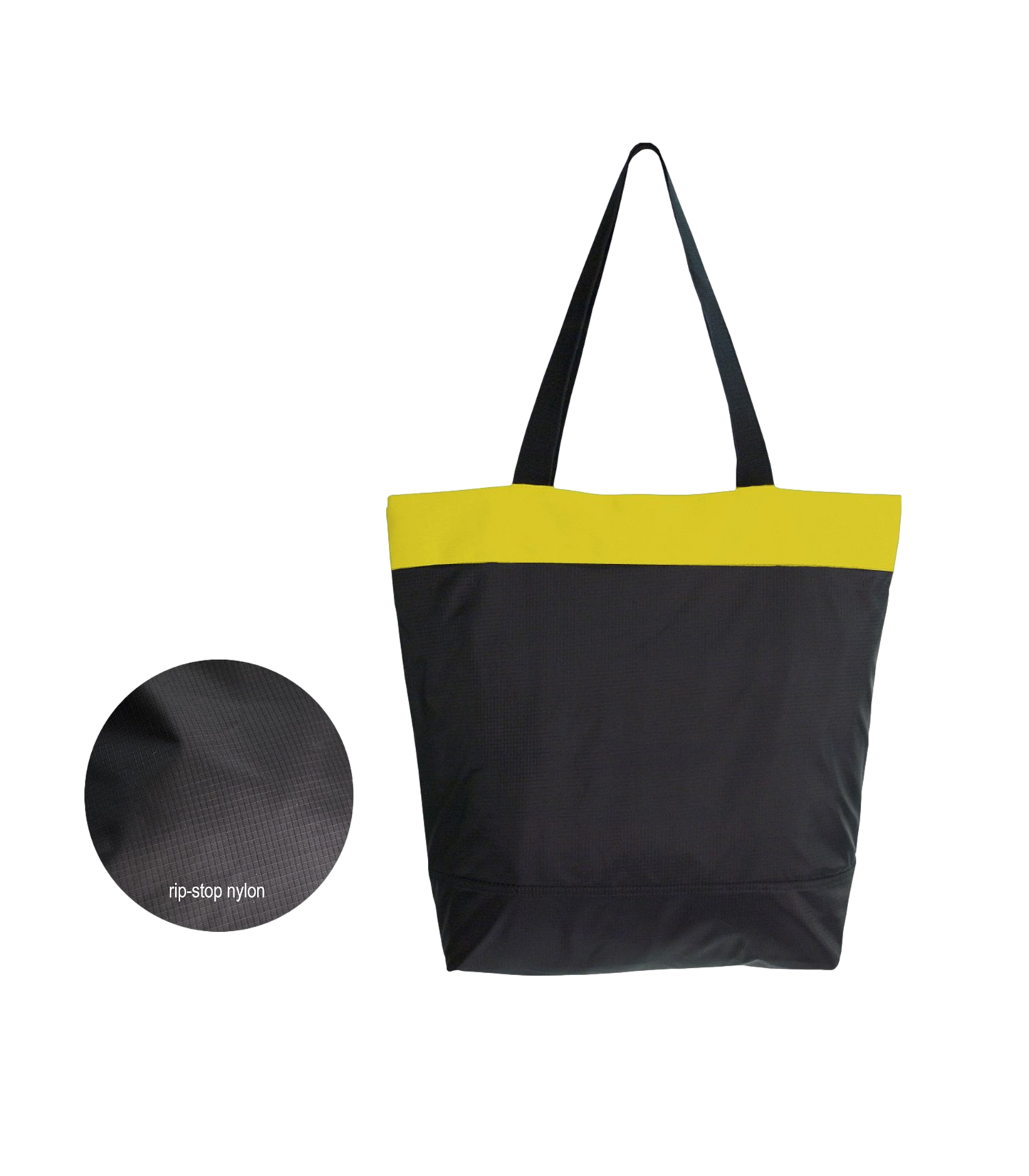 Black / Yellow The Monterey Tote Bag