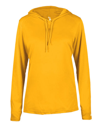 Women's B-Core Long Sleeve Hooded T-Shirt - 4165