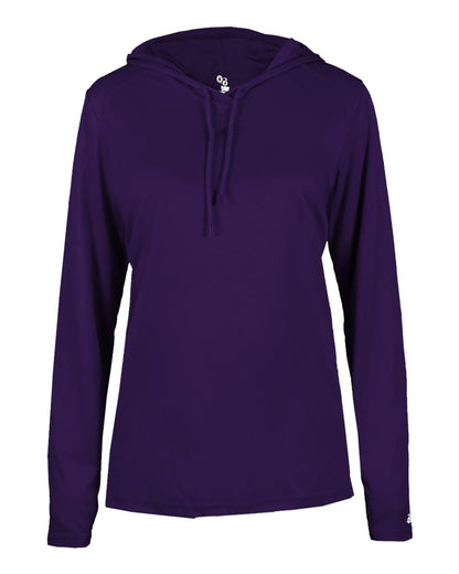 Women's B-Core Long Sleeve Hooded T-Shirt - 4165