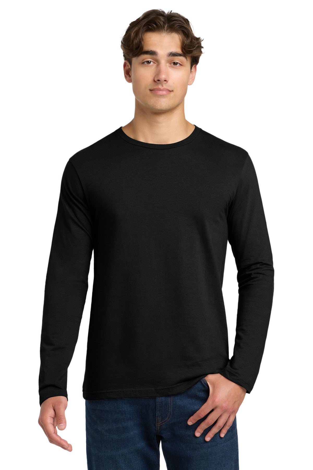 SanMar 64400_black_model_front.jpg