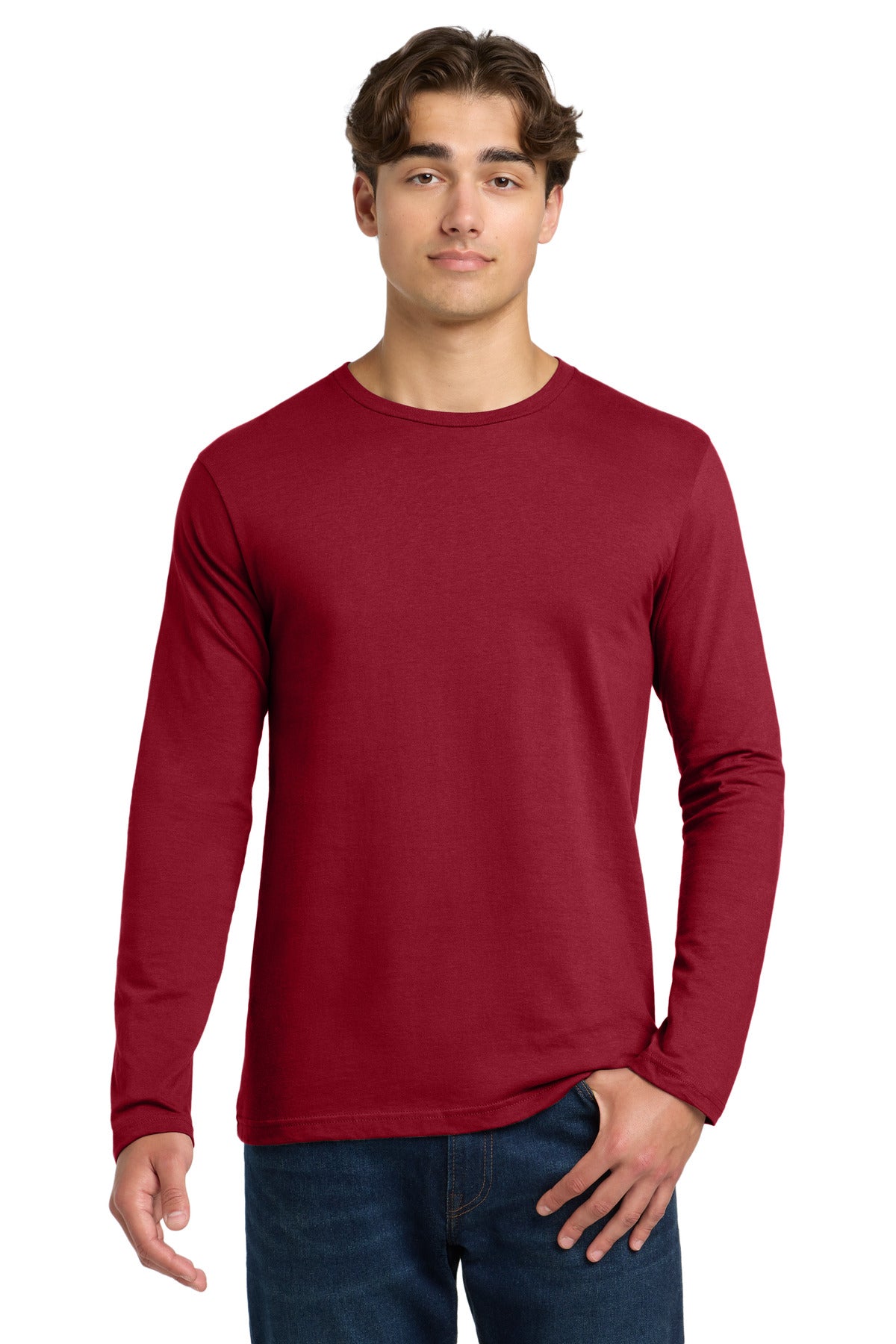 SanMar 64400_cherryred_model_front.jpg