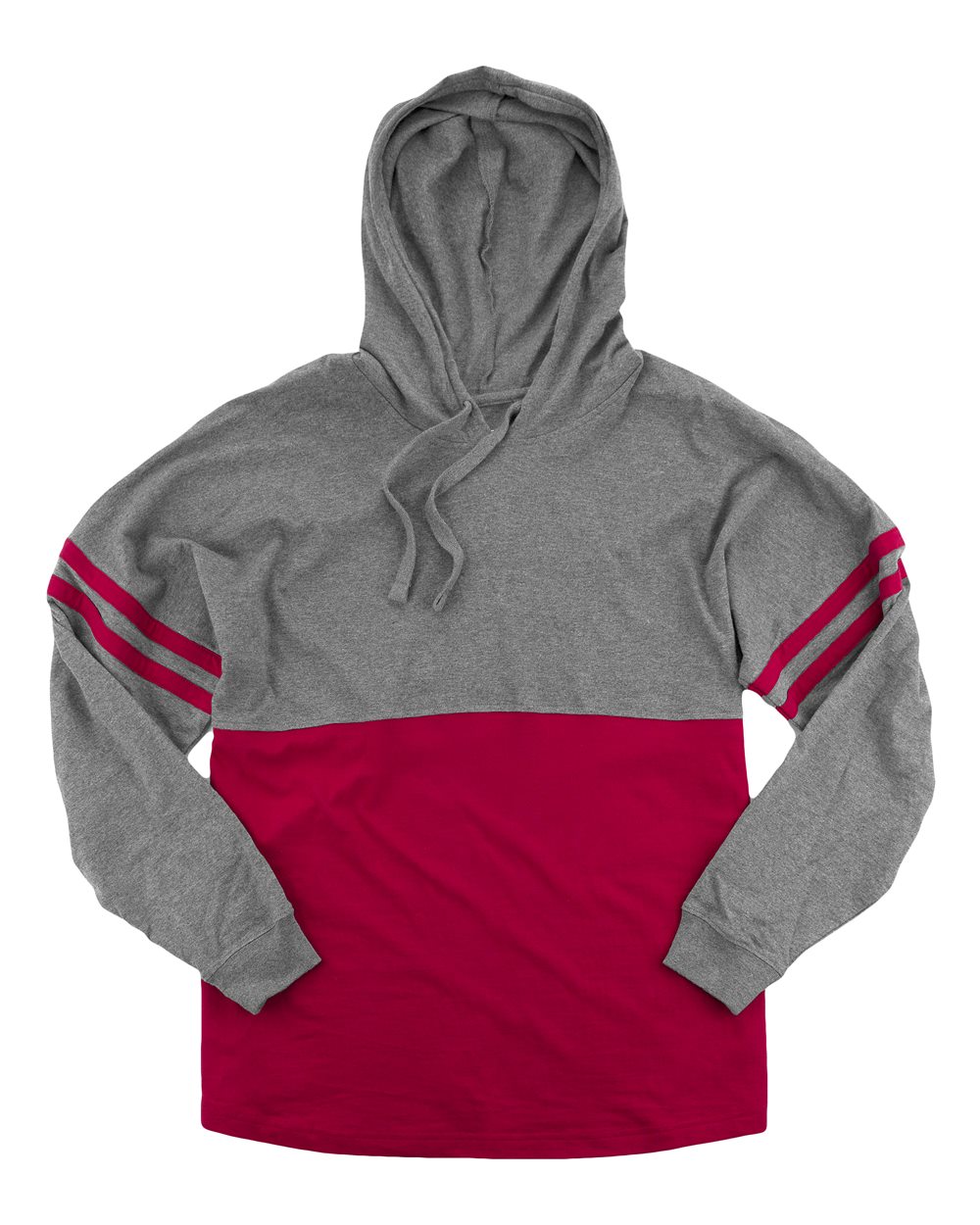 Women's Hooded Pom Pom Jersey T-Shirt - T18