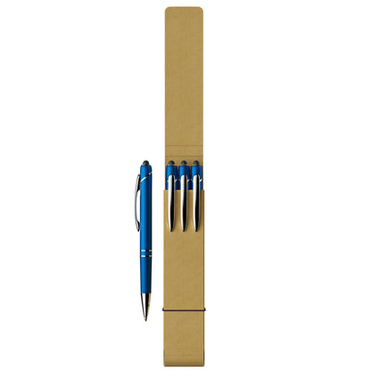 3-piece glacio pen set with recycled case