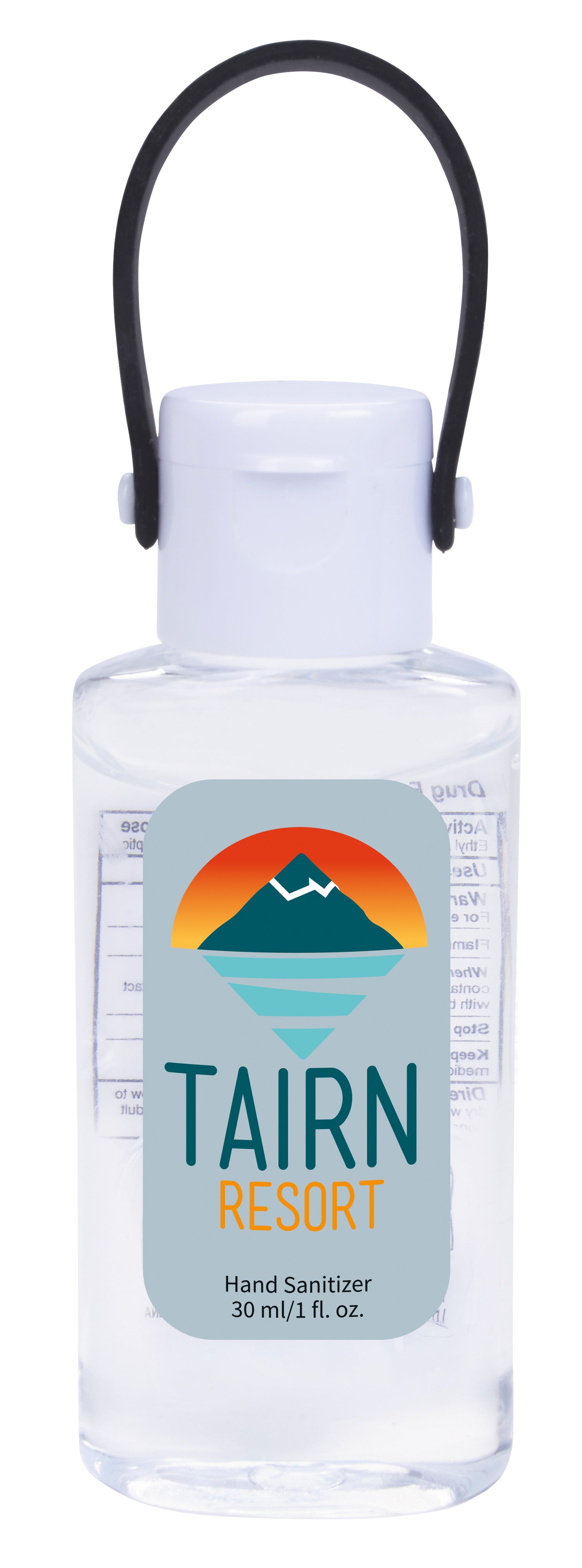 Front View of Blue Good Value™ 1 oz. Slim Hand Sanitizer with Hanger