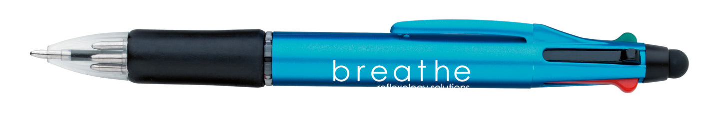 Front View of Orange Good Value™ Orbitor Metallic Stylus Pen