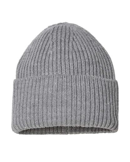 Sustainable Chunky Rib Cuffed Beanie - OAK