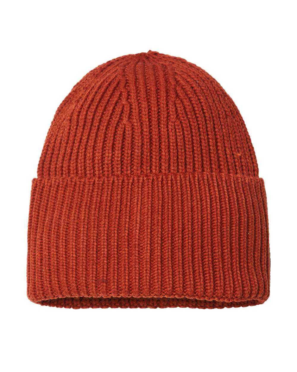 Sustainable Chunky Rib Cuffed Beanie - OAK
