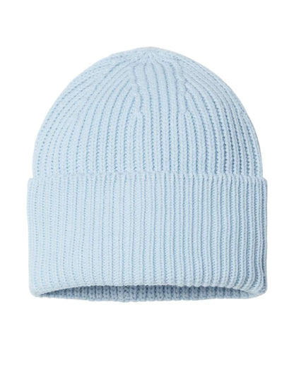 Sustainable Chunky Rib Cuffed Beanie - OAK