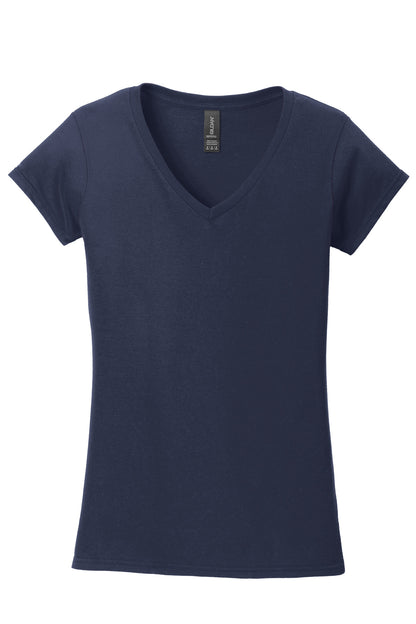 Gildan Softstyle Women's Fit V-Neck T-Shirt. 64V00L