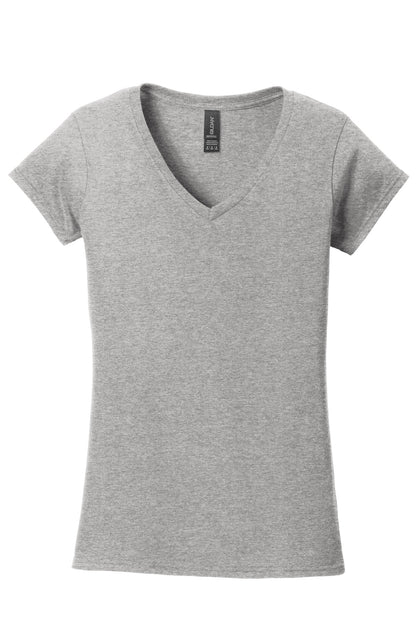 Gildan Softstyle Women's Fit V-Neck T-Shirt. 64V00L