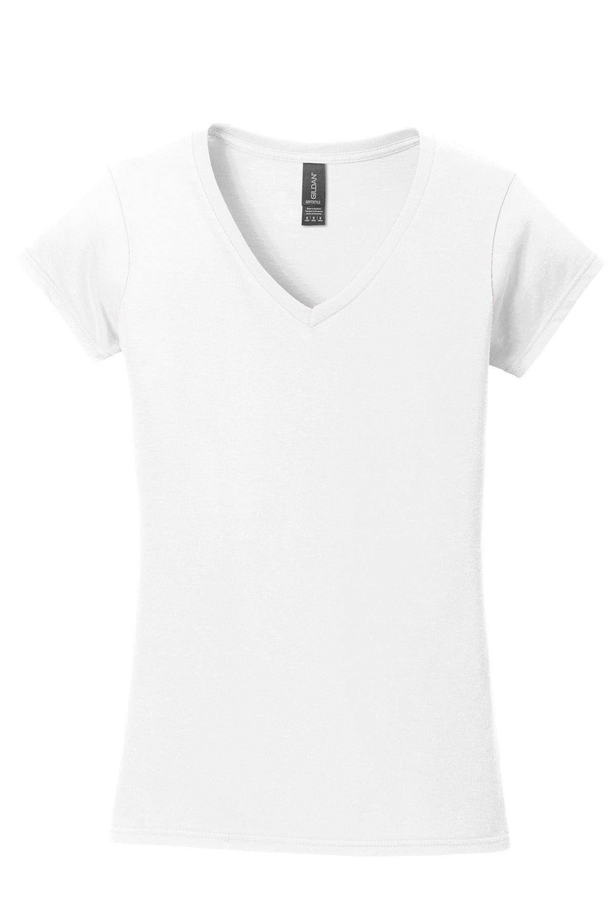 Gildan Softstyle Women's Fit V-Neck T-Shirt. 64V00L