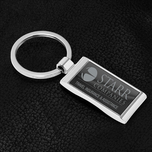 "Isabella" Laser Engraved Metal Key Holder