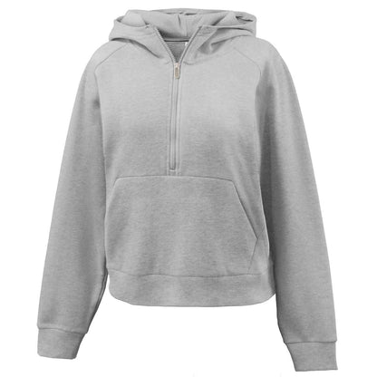 Womens half-zip hoodie