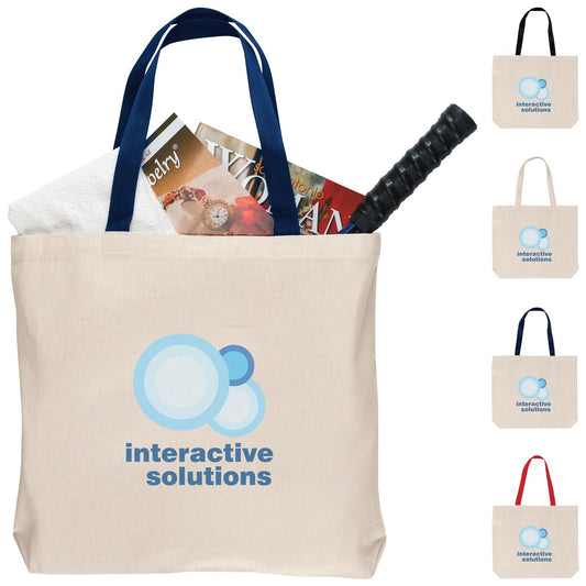 Front View of Red Good Value™ Shoulder Tote