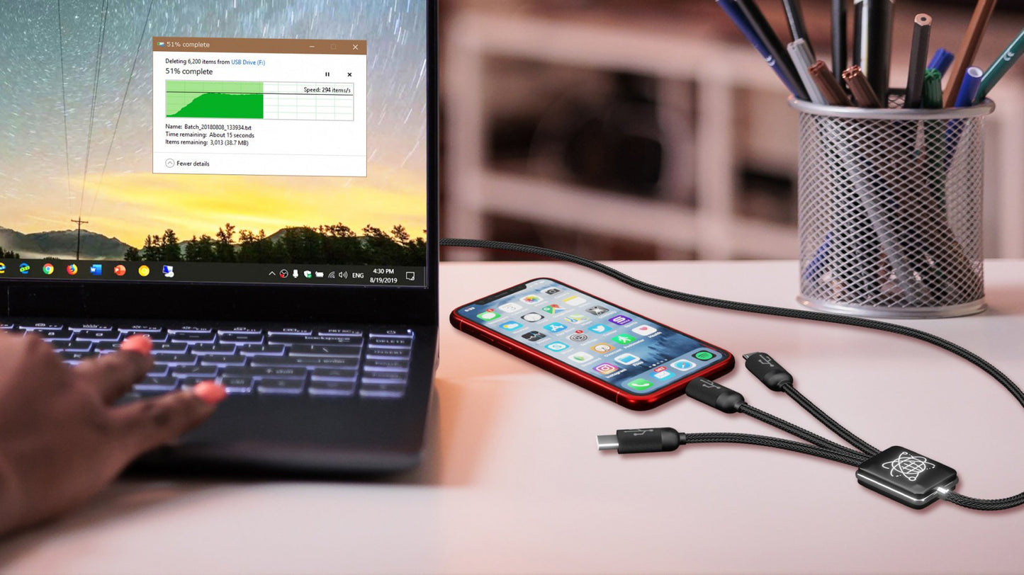 SCX Innovative Design™ Data Transfer Eco Cable