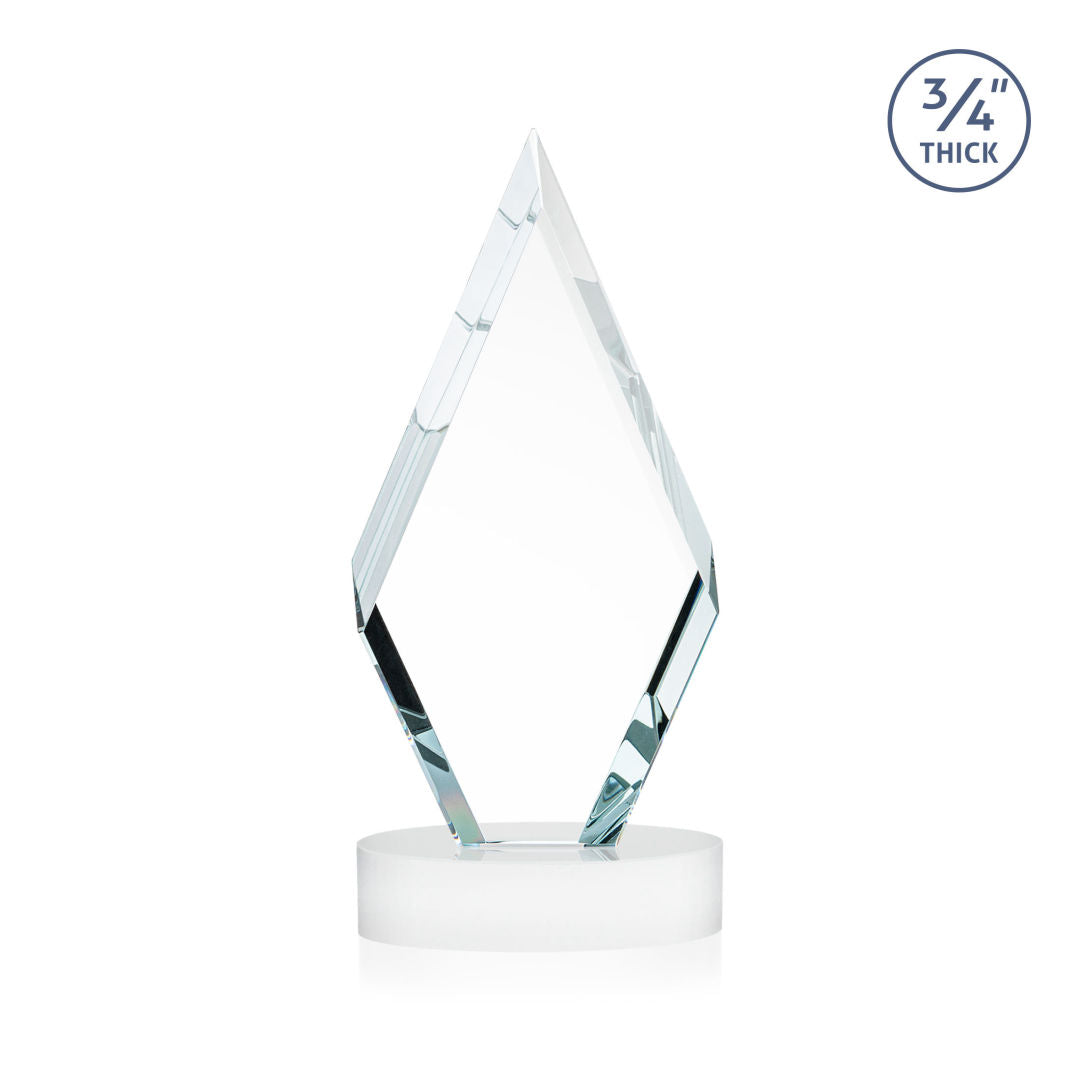 Richmond VividPrint™ Award on Alberton Base - White
