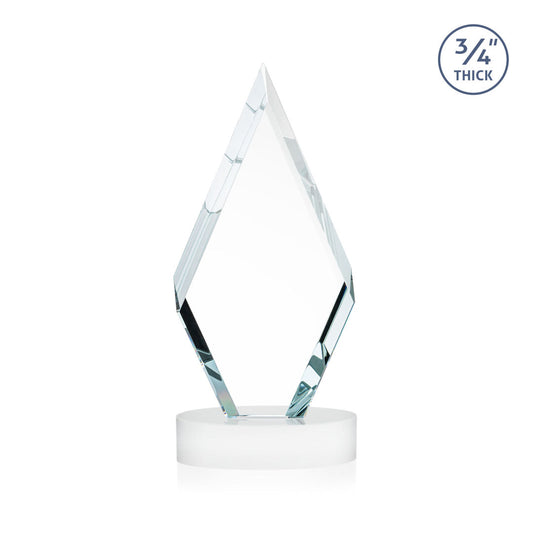 Richmond VividPrint™ Award on Alberton Base - White