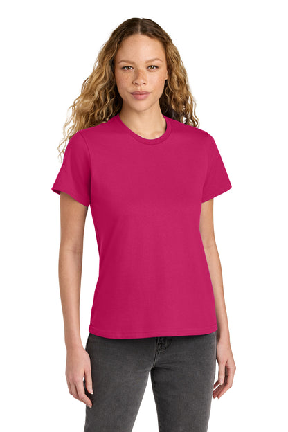 Front View of Heliconia Gildan Women's Softstyle Midweight Tee 65000L  - S