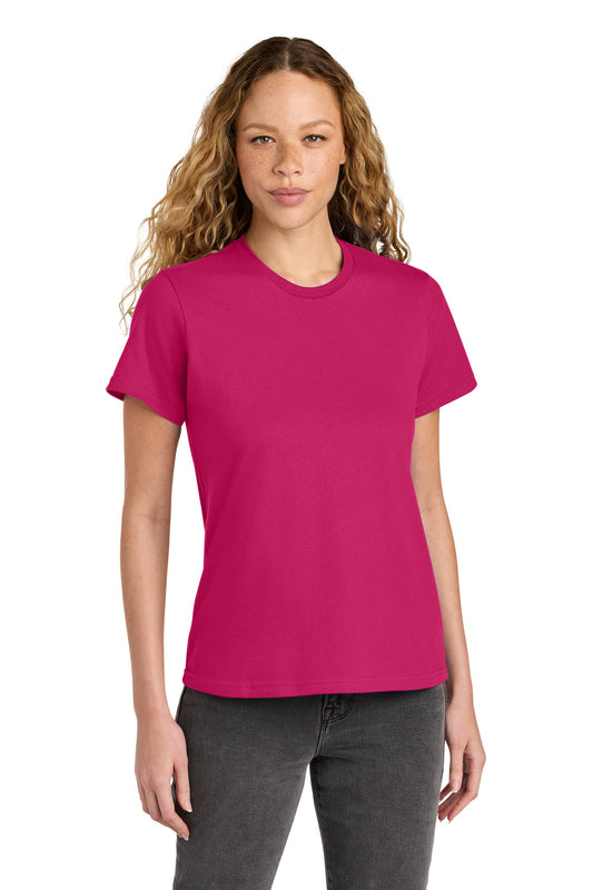 Front View of Heliconia Gildan Women's Softstyle Midweight Tee 65000L  - S
