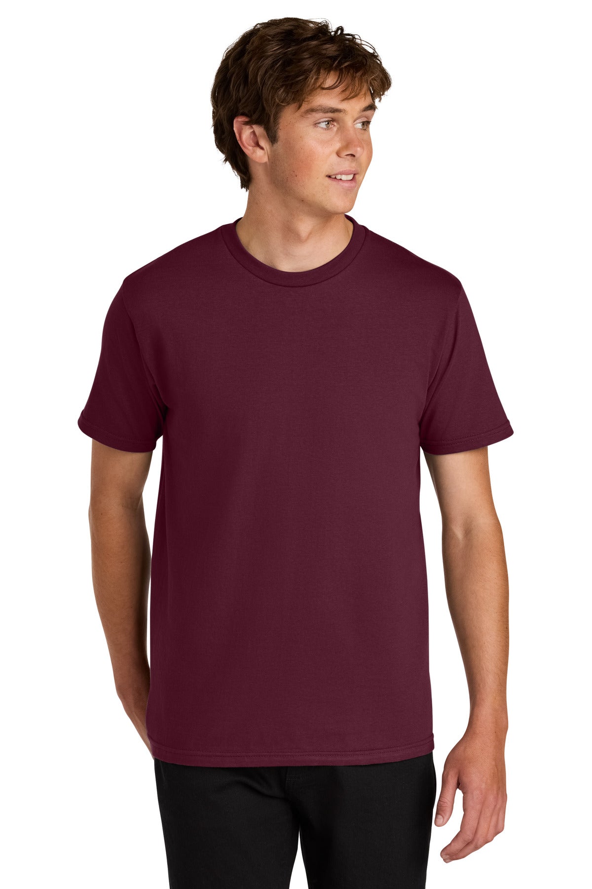 SanMar 65000_maroon_model_front.jpg