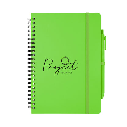 REPREVE® Recycled Spiral Notebook with Pen