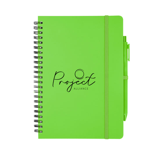 REPREVE® Recycled Spiral Notebook with Pen