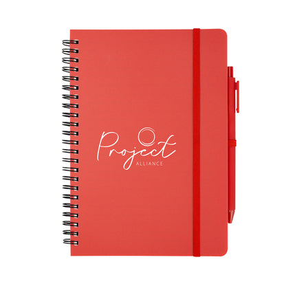 REPREVE® Recycled Spiral Notebook with Pen