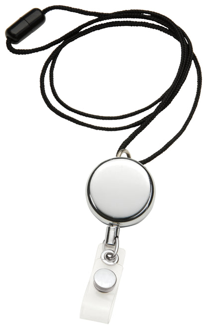 Dual Function Metal Badge Holder