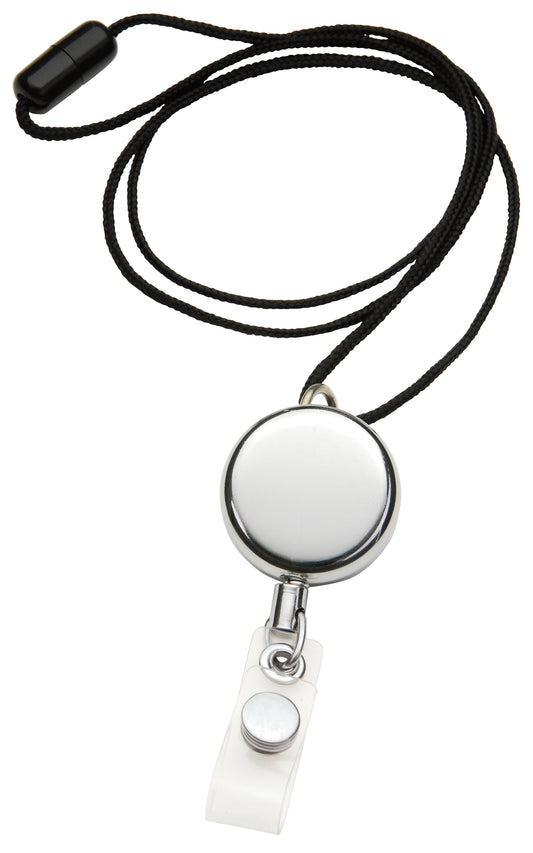 Dual Function Metal Badge Holder