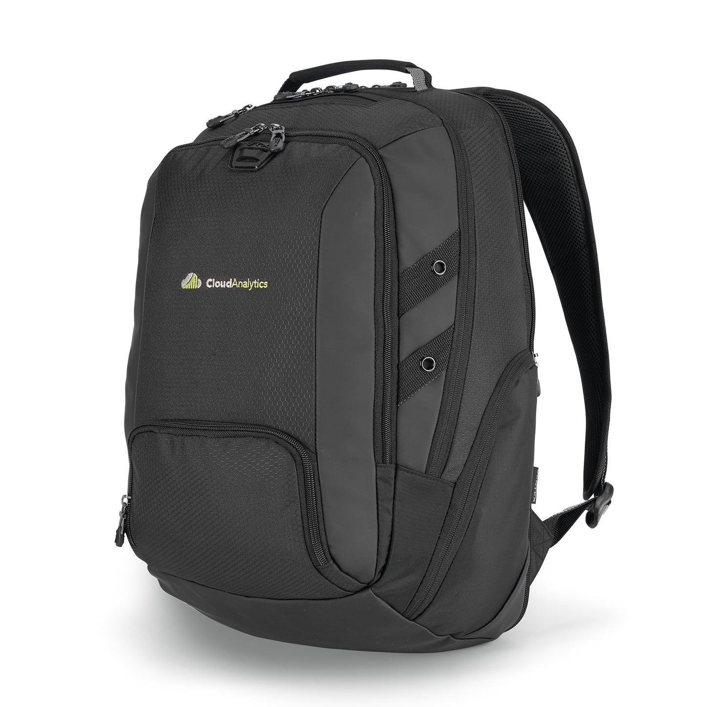 Black Vertex® Carbon Laptop Backpack