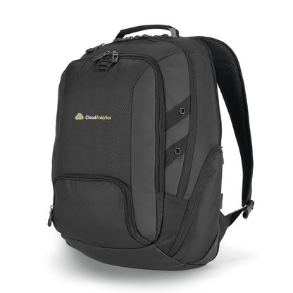 Black Vertex® Carbon Laptop Backpack