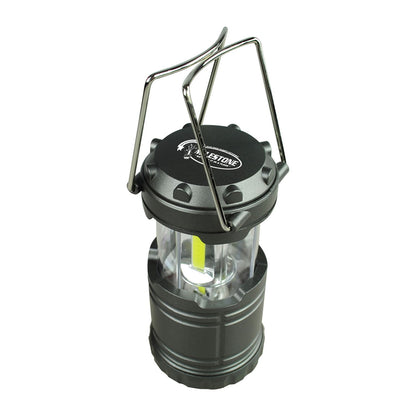 Front View of Blue COB Outdoor Lantern