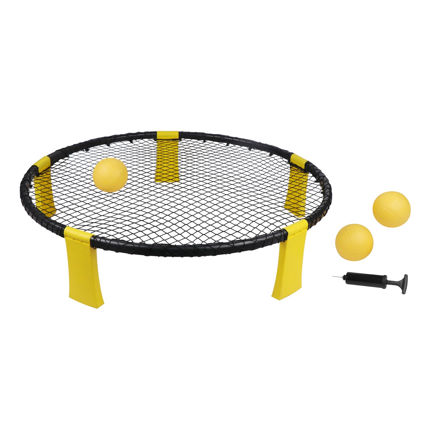 Front View of Black Smash It! Ball Yard Game