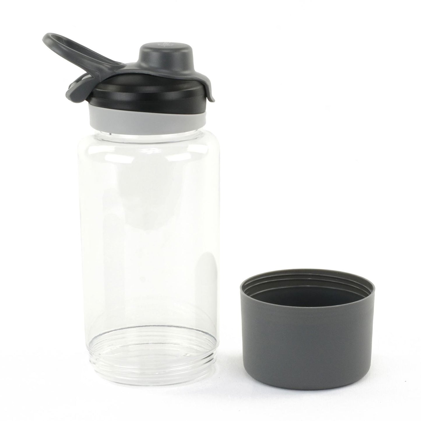 Front View of Gray EPEX® Canyonlands Tritan® Trail Bottle - 38 oz.